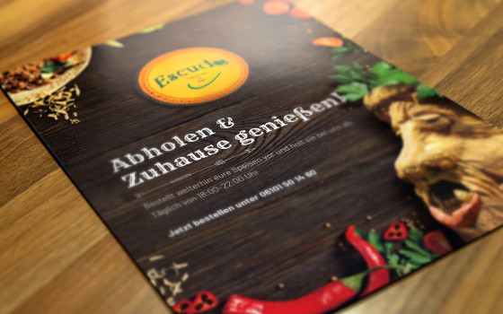 Abholung vor Ort, Zuhause genie&szlig;en